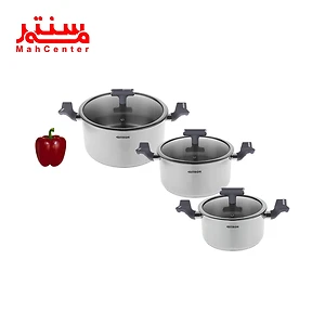 قابلمه های سرویس پخت و پز 12 پارچه بیترون مدل +BSX-600